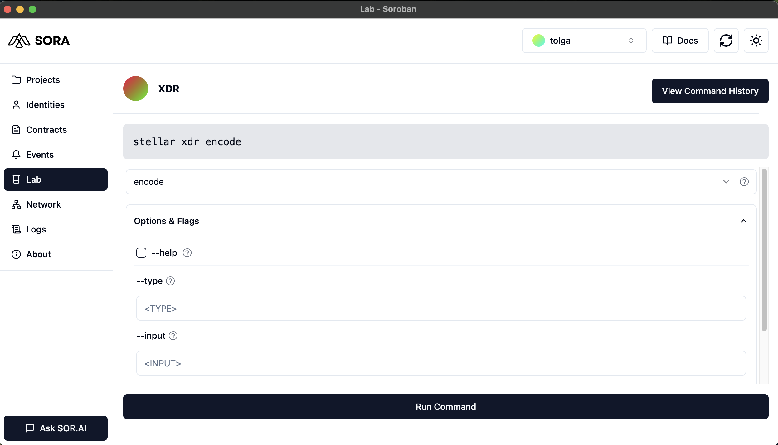 Lab Dashboard